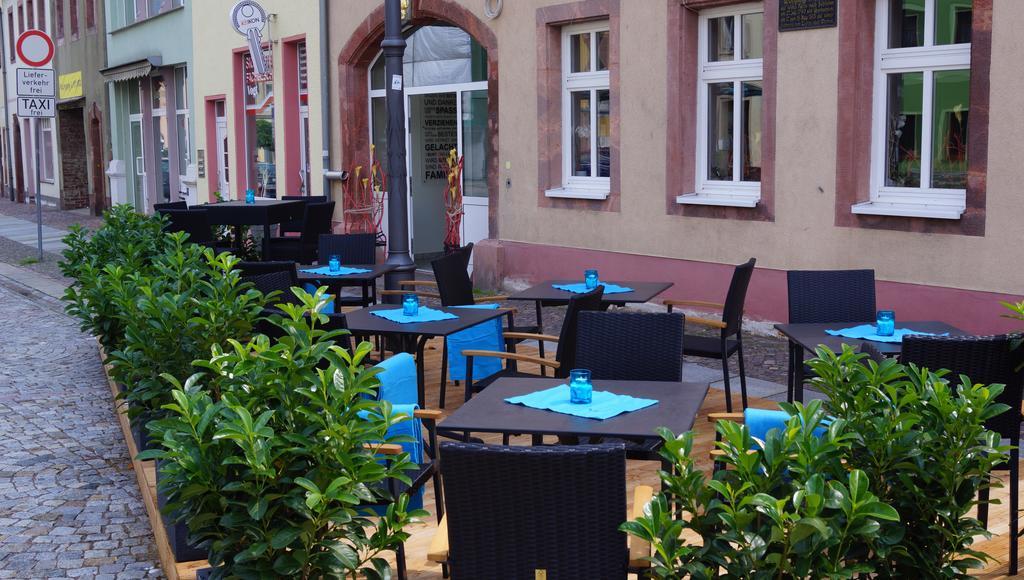 Hotel Goldener Loewe Waldheim Luaran gambar